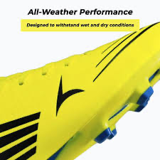 TRACER Football Shoes for Men, Stylish & Comfortable, Lightweight, Shoe for Football Playground, TPU Sole, Lace Up Closure, Studs Sport Footwear, Soccer Spike Shoes for boy